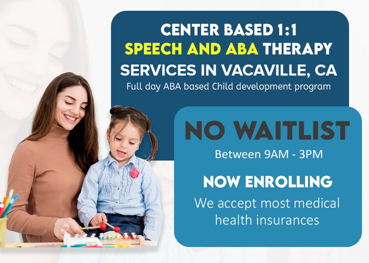 ABA Therapy in Vacaville California